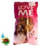 اسنک تشویقی لاومی برگی فلوراید مخصوص سگ وزن 90 گرم