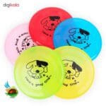 اسباب بازی فریزبی مخصوص بازی سگ در چهار رنگ - تصویر 5