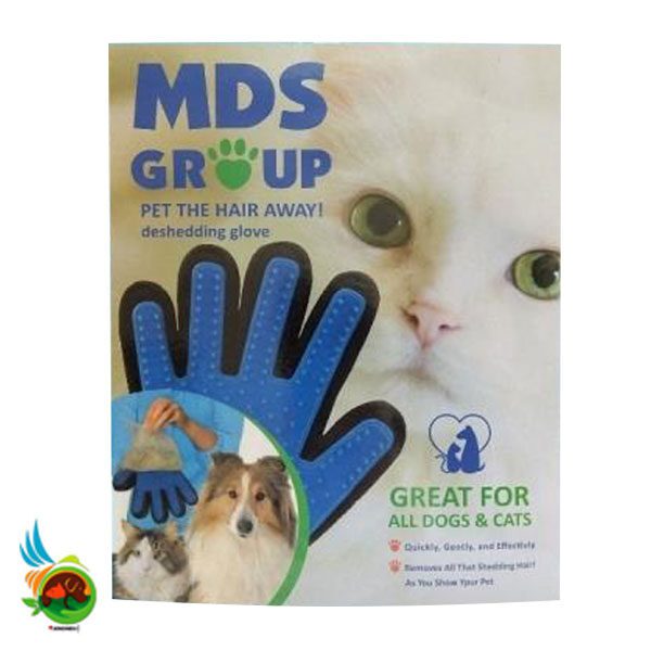 دستکش ماساژ و پرزگیر سگ و گربه MdsGroup