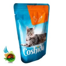 پوچ گربه مرغ و هویج کوشیدا