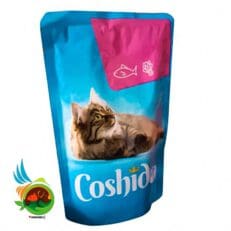 پوچ گربه سالمون و اسفناج کوشیدا