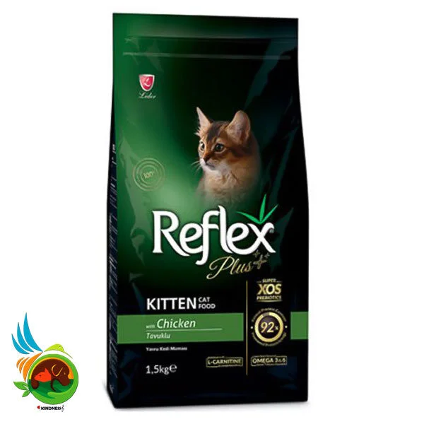 غذای بچه گربه رفلکس Reflex High Quality Kitten Food Chicken وزن 1.5 کیلوگرم
