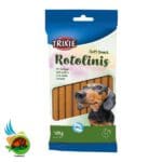 تشویقی مدادی سگ تریکسی با طعم مرغ مدل Trixie Rotolinis وزن 120 گرم