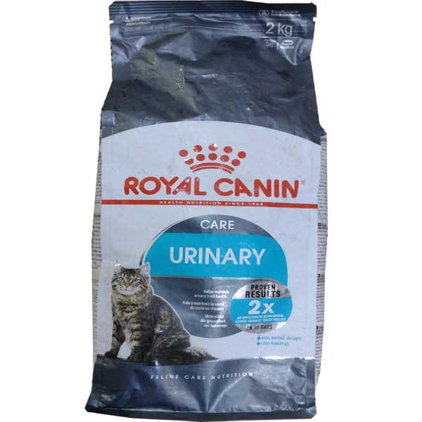غذای گربه رویال کنین مدل royalcanin urinary وزن 2 کیلوگرم  ( اپن باکس )