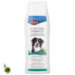 شامپو سگ تریکسی باعصاره آلوئه ورا مدل Trixie aloe vera-shampoo کد 2898 حجم 250 میلی لیتر
