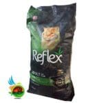 غذای خشک گربه بالغ رفلکس پلاس با طعم مرغ Reflex plus adult cat food chicken وزن 15 کیلوگرم ( اپن باکس )