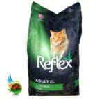 غذای خشک گربه بالغ رفلکس پلاس با طعم مرغ Reflex plus adult cat food chicken وزن 8 کیلوگرم ( اپن باکس )