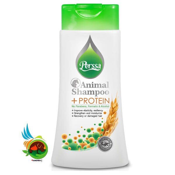 شامپو پروتئینه پرسا حاوی ژل آلوئه ورا مخصوص حیوانات خانگی Perssa animal shampoo protein