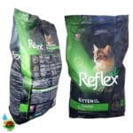 غذای خشک بچه گربه رفلکس پلاس با طعم مرغ Reflex plus kitten cat food with chicken وزن 8 کیلوگرم ( اپن باکس )