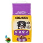 غذای خشک سگ سنستیو اورلاندو با طعم گوشت بره و برنج Orlando sensitiv kroketten mit lammgeschmack und reis وزن 5 کیلوگرم