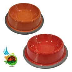 ظرف استیل غذای سگ و گربه سایز Large