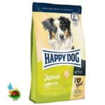 غذای خشک سگ نابالغ هپی داگ با طعم گوشت بره و برنج Happy dog junior lamb & rice وزن 4 کیلوگرم
