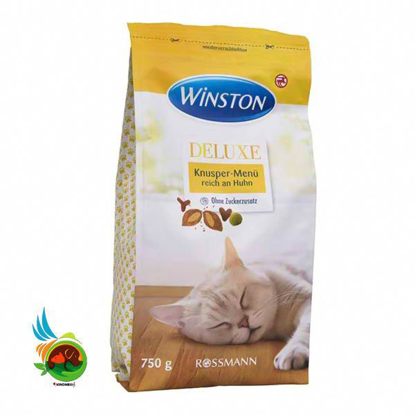 غذای خشک گربه بالغ وینستون مولتی کالر دلوکس