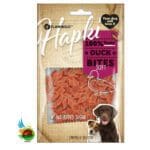 تشویقی لقمه ای سگ فلامینگو با طعم اردک Flamingo duck bites وزن 85 گرم