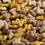 تشویقی بیسکویتی سگ فلامینگو Flamingo crunch biscuits mini bones وزن 500 گرم - تصویر 2