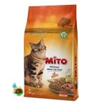 غذای خشک گربه بالغ میتو با طعم مرغ Mito adult cat food with chicken وزن 15 کیلوگرم