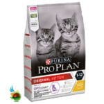 غذای خشک بچه گربه پورینا پروپلن با طعم مرغ Purina pro plan orginal kitten with chicken وزن 1.5 کیلوگرم