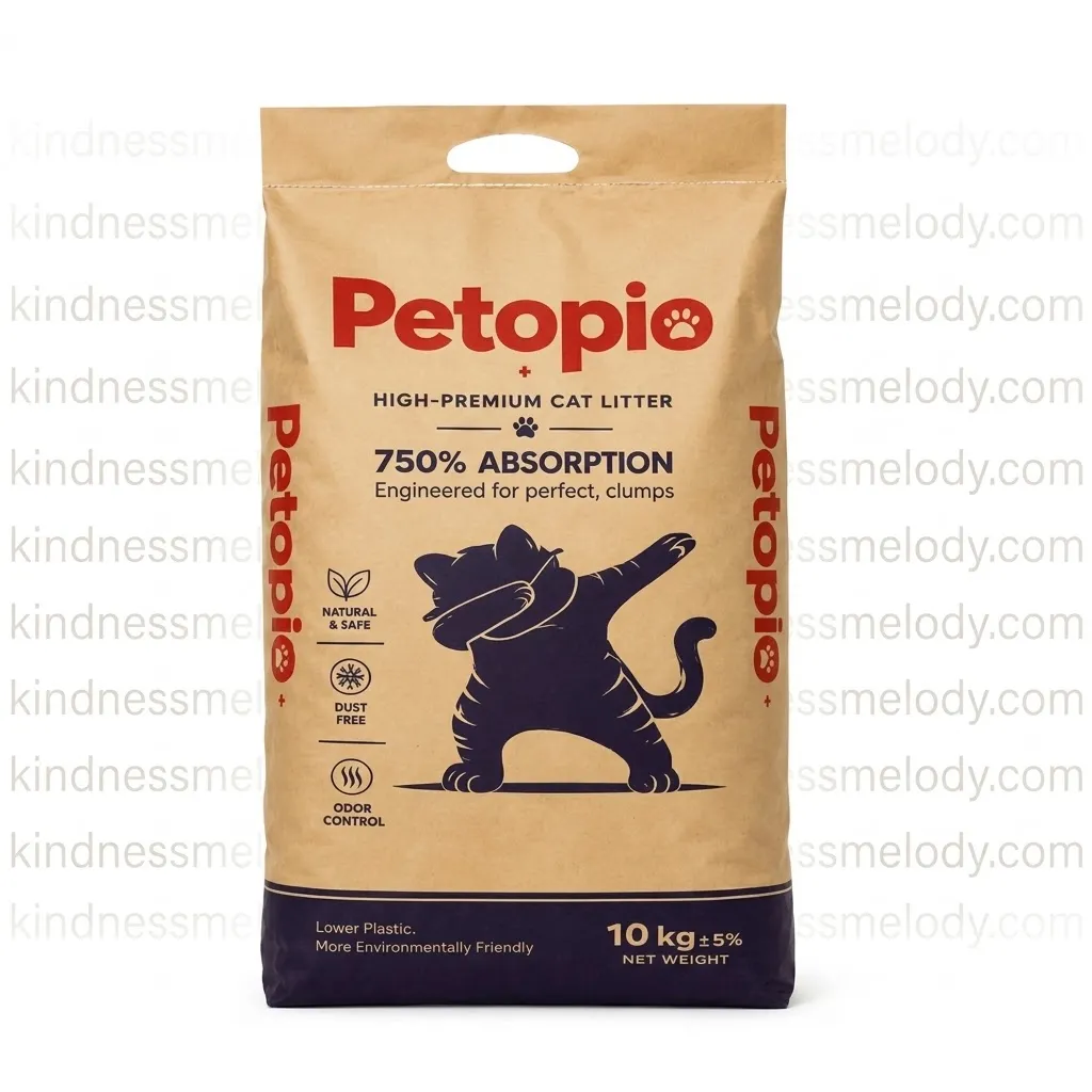 petopia-simple خاک گربه پتوپیا Petopia وزن 10 کیلوگرم - تصویر 1