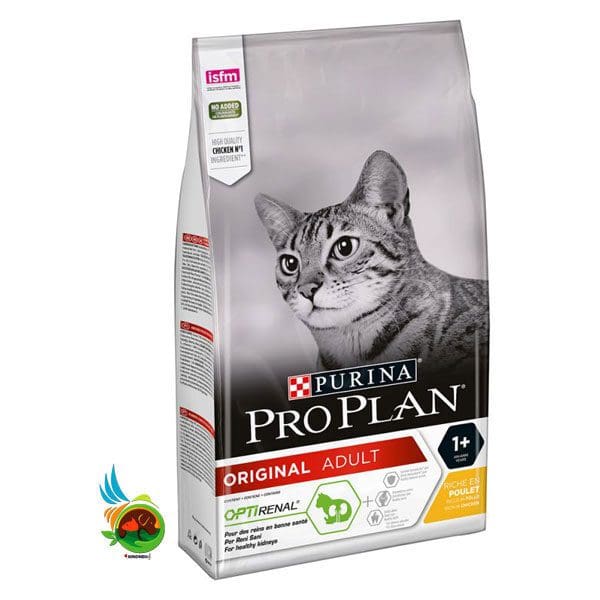 غذای خشک گربه بالغ پورینا پروپلن با طعم مرغ Purina pro plan orginal adult with chicken وزن 3 کیلوگرم