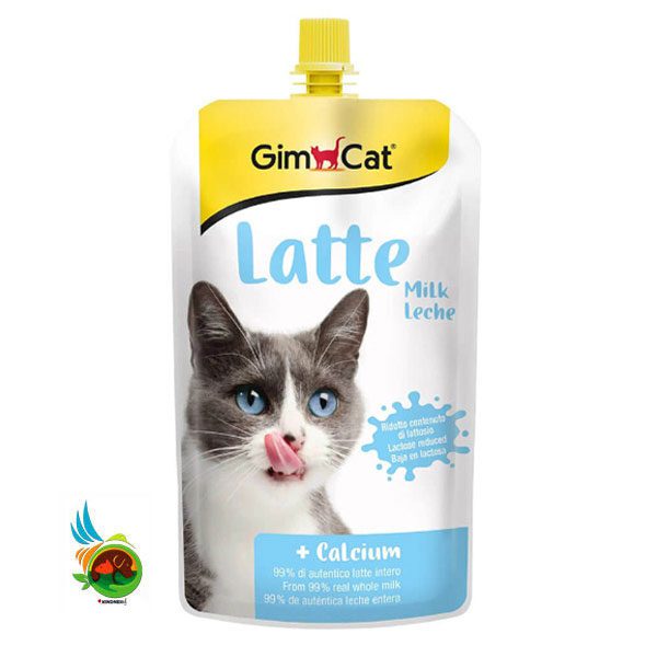 شیر لته گربه جیم کت GimCat Milk Latte وزن 200 گرم
