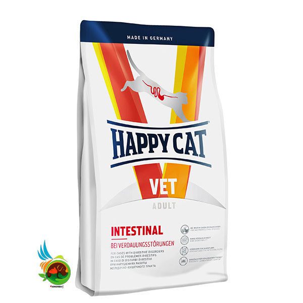 غذای درمانی گربه با مشکلات گوارشی هپی کت Happy Cat Vet Intestinal وزن 1.4 کیلوگرم