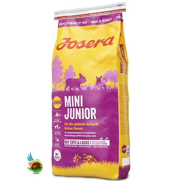 غذای خشک توله سگ نژاد کوچک جوسرا Josera Mini junior وزن 18 کیلوگرم