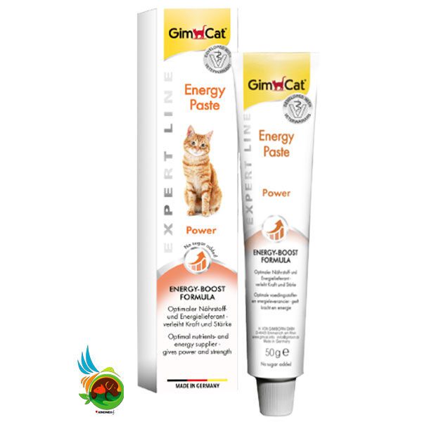 خمیر تقویت انرژی گربه جیم کت GimCat Energy Paste وزن 50 گرم