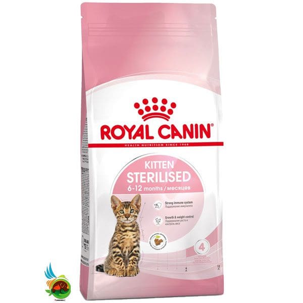 غذای بچه گربه عقیم شده رویال کنین مدل Royal Canin Kitten Sterilised وزن 2 کیلوگرم غذای بچه گربه عقیم شده رویال کنین مدل Royal Canin Kitten Sterilised وزن 2 کیلوگرم