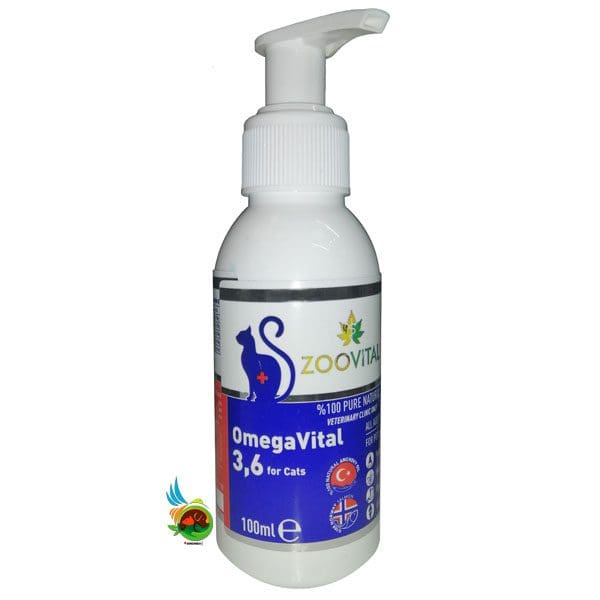 Untitled-17 روغن ماهی زوویتال مخصوص گربه Zoovital omega vital حجم 100 میلی لیتر - تصویر 1