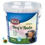 تشویقی سطلی سگ تریکسی با طعم مرغ مدل Trixie Dogo o Rado وزن ۵۰۰ گرم