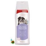 شامپو آرام بخش بایولاین مخصوص سگ و گربه حاوی عصاره لاوندر Bioline calming shampoo حجم 250 میلی لیتر