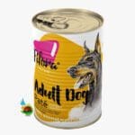 کنسرو سوپر پریمیوم سگ بالغ نژاد بزرگ فیفورا مدل پته طعم مرغ Fifora pate for adult dogs with chicken وزن 400 گرم