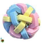 اسباب بازی توپ زنگوله دار مخصوص سگ و گربه مدل پاستا