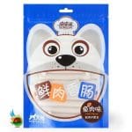 تشویقی سوسیس سگ با طعم ماهی برند تائوتائو وزن 450 گرم بسته 30 عددی