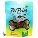 تشویقی سیرابی گاو پت پرایز مخصوص سگ Pet prize beef tripe وزن 40 گرم