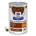 کنسرو درمانی سگ هیلز مدل رنال با طعم مرغ و سبزیجات Hill’s kidney care with chicken & vegetables وزن 354 گرم