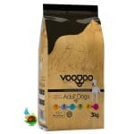 غذای خشک سگ بالغ نژاد متوسط و بزرگ وودو Voodoo adult dogs medium & large breeds وزن 3 کیلوگرم