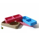 ظرف آب و غذای دوقلو سگ و گربه لیلین