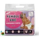 پوشک سگ ماده سایز M بسته ۱۰ عددی