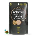 پوچ گربه بالغ شسیر طعم مرغ مدل افتر دارک Schesir after dark chicken وزن ۸۰ گرم