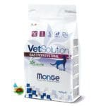 غذای خشک درمانی گاسترو اینتستینال گربه مونژه Monge vetsolution gastrointestinal وزن ۱.۵ کیلوگرم