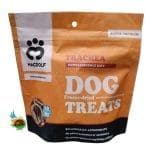 تشویقی فریز دراید سگ مک دولف طعم نای Macdolf dog treats with trachea وزن 35 گرم