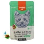 پوچ توله سگ ونپی با طعم مرغ و گوشت وزن 85 گرم