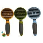 برس مخصوص سگ و گربه همراه با دکمه تخلیه مو مدل ونوس برند مورفی ( curve ) Morphy hair removing brush