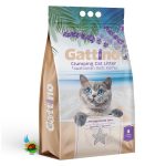 خاک گربه گاتینو با رایحه لوندر gattino cat litter (جئوکلی)