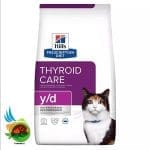 غذای خشک گربه هیلز مدل THYROID CARE وزن 1.5 کیلوگرم