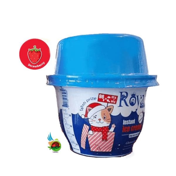 بستنی گربه رویال کوکو طعم توت فرنگی Royal coco Strawberry  Ice Cream وزن 32 گرم
