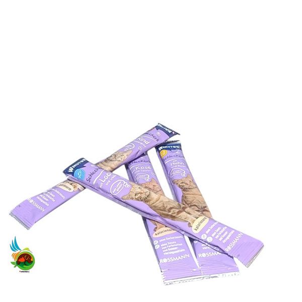 بستنی گربه وینستون در طعم های میکس Winston schleckerli یک عددی