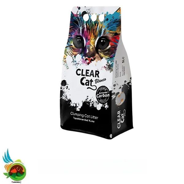 Untitled-1 خاک گربه کلیر کت کربن دار Clear cat carbon حجم 5 لیتر