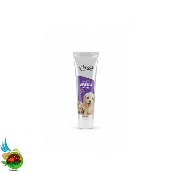 خمیر مینرال سگ و گربه پرسا Perssa multi mineral paste وزن 100 گرم
